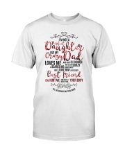 Perfect Daughter crazy Dad gift for daughter Premium Fit Mens Tee tile