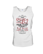Perfect Daughter crazy Dad gift for daughter Unisex Tank tile