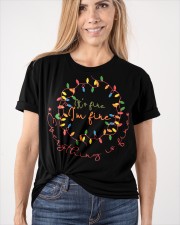 It's fine I'm fine everything is fine Classic T-Shirt apparel-classic-tshirt-lifestyle-front-101