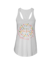 It's fine I'm fine everything is fine Ladies Flowy Tank tile