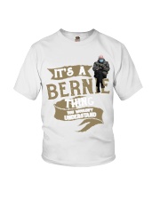 It's a Bernie thing Bernie sitting chair Youth T-Shirt tile