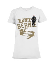 It's a Bernie thing Bernie sitting chair Premium Fit Ladies Tee tile