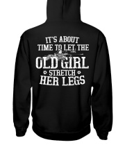Let the old girl stretch her legs Hooded Sweatshirt tile