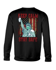 Keep Calm Stay Safe Crewneck Sweatshirt tile