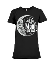 I love You to the Moon and back Premium Fit Ladies Tee tile
