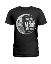 I love You to the Moon and back Ladies T-Shirt tile