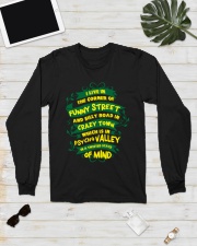 I live in the corner of funny street Long Sleeve Tee lifestyle-unisex-longsleeve-front-6