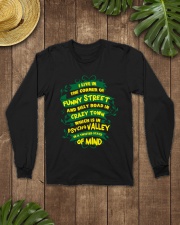 I live in the corner of funny street Long Sleeve Tee lifestyle-unisex-longsleeve-front-7