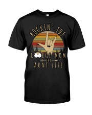 Corgi Mom and Aunt life Classic T-Shirt front