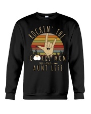 Corgi Mom and Aunt life Crewneck Sweatshirt tile