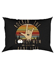 Corgi Mom and Aunt life Rectangular Pillowcase tile
