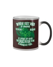 if I speak my mind the Irish in me is gonna Color Changing Mug tile