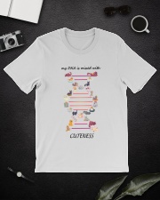 My DNA is mixed with Cuteness Classic T-Shirt lifestyle-mens-crewneck-front-16