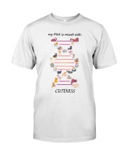 My DNA is mixed with Cuteness Premium Fit Mens Tee tile