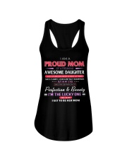I Am A Proud Mom Ladies Flowy Tank tile