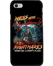 I'LL MAKE YOUR NIGHTMARES SEEM LIKE A HAPPY PLACE Phone Case tile