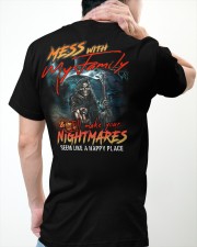 I'LL MAKE YOUR NIGHTMARES SEEM LIKE A HAPPY PLACE Classic T-Shirt apparel-classic-tshirt-lifestyle-back-64