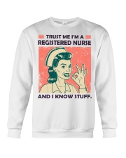 Trust me I am a Registered Nurse Crewneck Sweatshirt tile