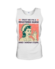 Trust me I am a Registered Nurse Unisex Tank tile