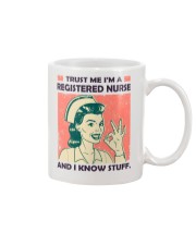 Trust me I am a Registered Nurse Mug tile