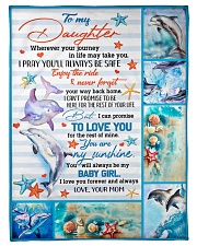 MY BABY GIRL -AMAZING GIFT FOR DAUGHTER Small Fleece Blanket - 30" x 40" front
