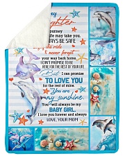 MY BABY GIRL -AMAZING GIFT FOR DAUGHTER Sherpa Fleece Blanket tile