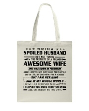 To My Husband Shirt February Tote Bag tile