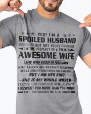 To My Husband Shirt February Classic T-Shirt apparel-classic-tshirt-lifestyle-front-92