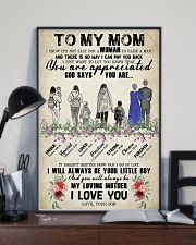 Perfect Gift For Mom - Poster For Mom 11x17 Poster lifestyle-poster-2