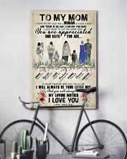 Perfect Gift For Mom - Poster For Mom 11x17 Poster lifestyle-poster-7