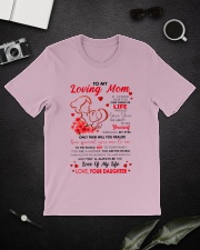 To my loving mom Classic T-Shirt lifestyle-mens-crewneck-front-16
