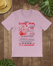 To my loving mom Classic T-Shirt lifestyle-mens-crewneck-front-18