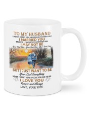 Personalized Name And Years Aniniversary Mug For Husband Mug front