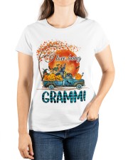 I LOVE BEING - PERFECT GIFT FOR GRAMMI Ladies T-Shirt custom-t-shirts-ladies-lifestyle-front-93