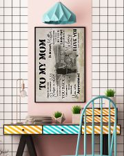 Perfect Gift For Mom - Poster For Mom 11x17 Poster lifestyle-poster-6