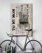 Perfect Gift For Mom - Poster For Mom 11x17 Poster lifestyle-poster-7