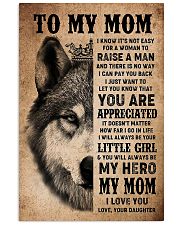 Perfect Gift For Mom - Poster For Mom 11x17 Poster front