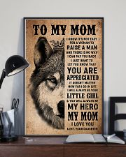 Perfect Gift For Mom - Poster For Mom 11x17 Poster lifestyle-poster-2