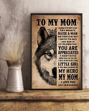 Perfect Gift For Mom - Poster For Mom 11x17 Poster lifestyle-poster-3