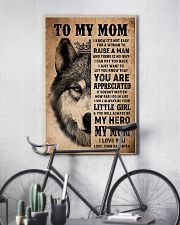 Perfect Gift For Mom - Poster For Mom 11x17 Poster lifestyle-poster-7