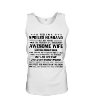 To My Husband Shirt April Unisex Tank tile