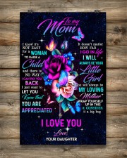 Perfect Gift For Mom - Poster For Mom 11x17 Poster aos-poster-portrait-11x17-lifestyle-14