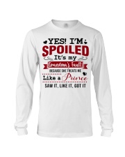 im spoiled it granma fault Long Sleeve Tee tile