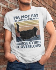 I'm not fat cat Classic T-Shirt apparel-classic-tshirt-lifestyle-26