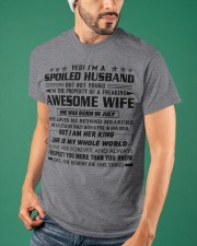 To My Husband Shirt July Classic T-Shirt apparel-classic-tshirt-lifestyle-front-87