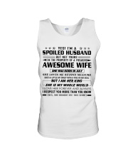 To My Husband Shirt July Unisex Tank tile