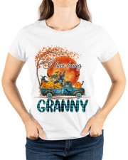 I LOVE BEING - PERFECT GIFT FOR GRANNY Ladies T-Shirt custom-t-shirts-ladies-lifestyle-front-92