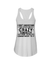 I Don't Understand Ladies Flowy Tank tile