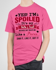IM SPOILED IT NANA FAULT Youth T-Shirt garment-youth-tshirt-front-lifestyle-01