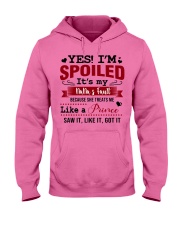 IM SPOILED IT NANA FAULT Hooded Sweatshirt tile